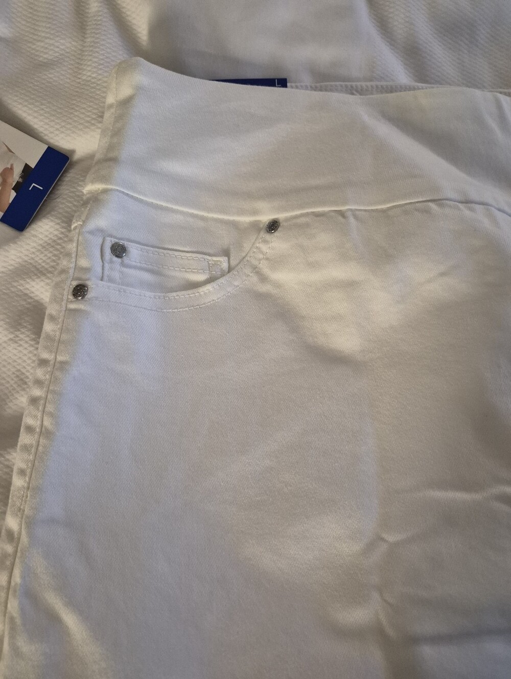S C. & CO. Stretch Mini Skirt with Clean Front Panel - Picture 3 of 8